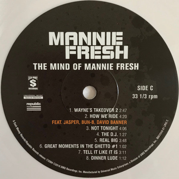 The Mind Of Mannie Fresh (CREAM VINYL) | Mint (M) Mint (M)