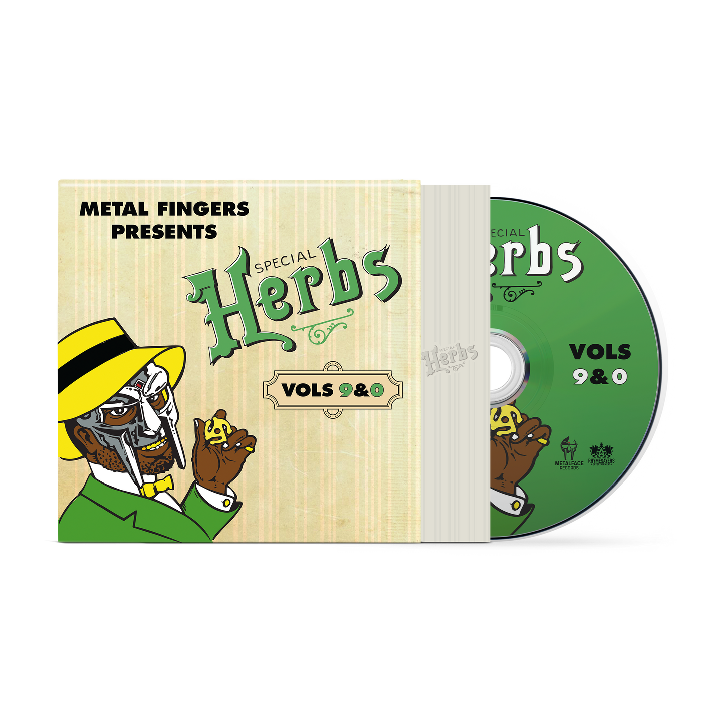 Metal Fingers Presents: Special Herbs Vol. 9 & 0 *PRE-ORDER 9/5/25*(CD) | Mint (M) Mint (M) - HIP HOP *NEW*
