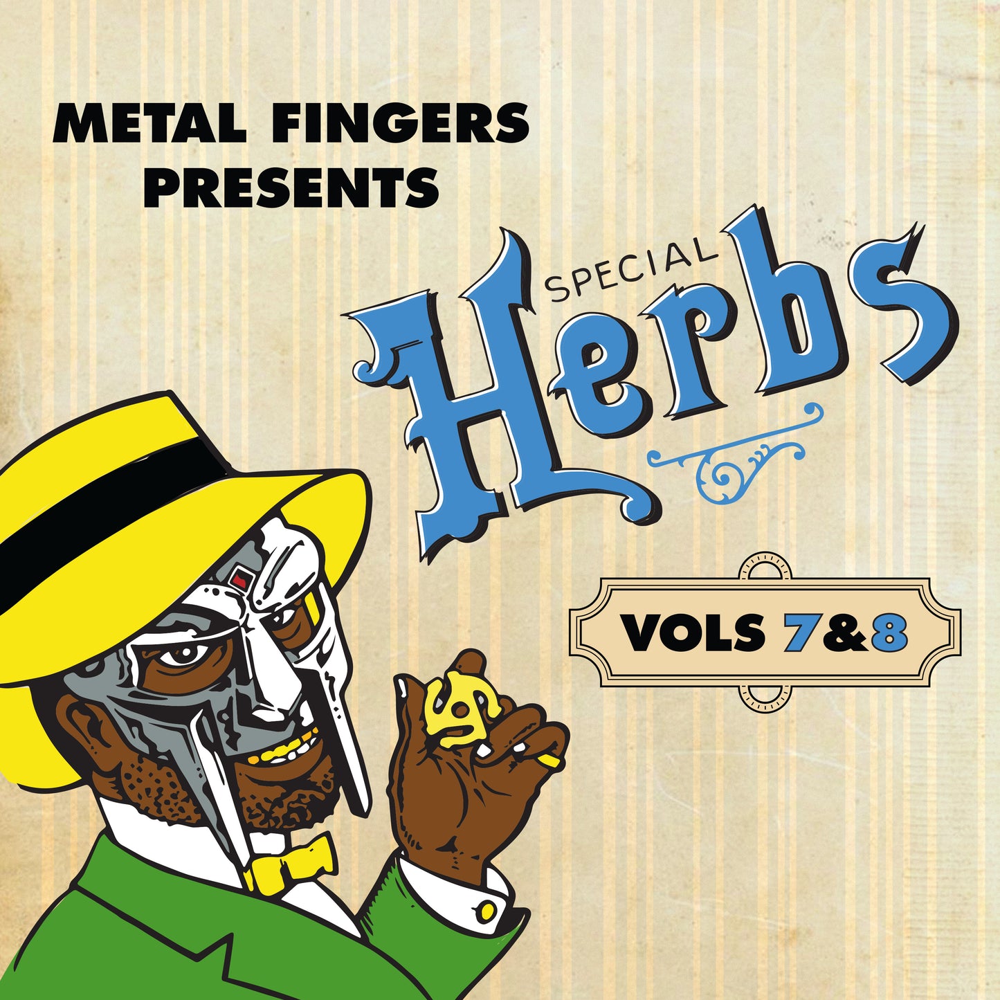 Metal Fingers Presents: Special Herbs Vol. 7 & 8 *PRE-ORDER 9/5/25*(CASS) | Mint (M) Mint (M) - HIP HOP *NEW*