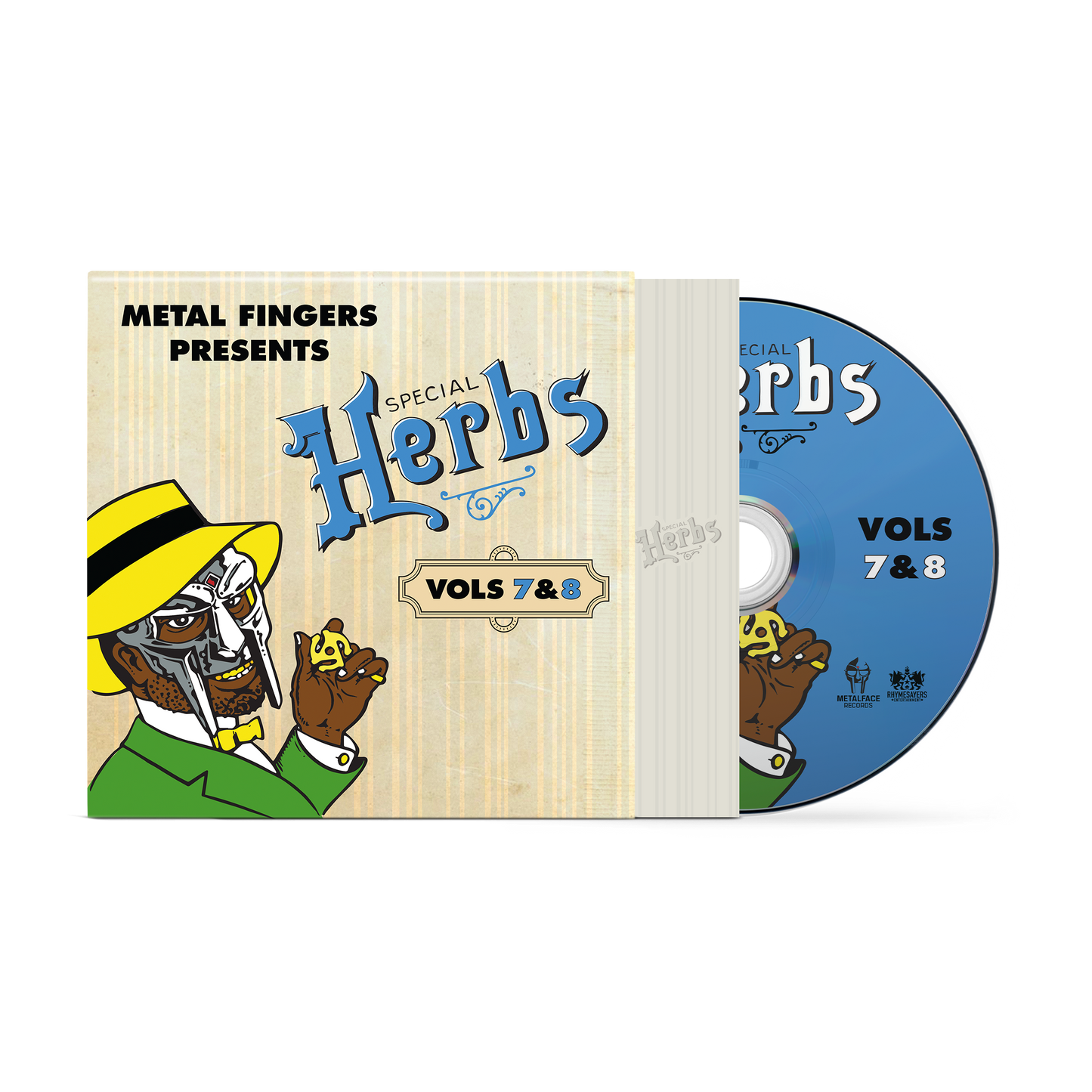 Metal Fingers Presents: Special Herbs Vol. 7 & 8 *PRE-ORDER 9/5/25*(CD) | Mint (M) Mint (M) - HIP HOP *NEW*