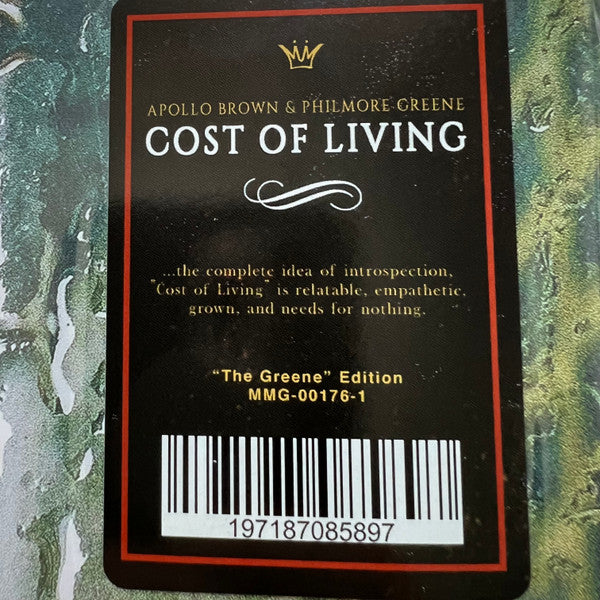 Cost Of Living | Mint (M) Mint (M) - HIP HOP/RAP *COLOR*