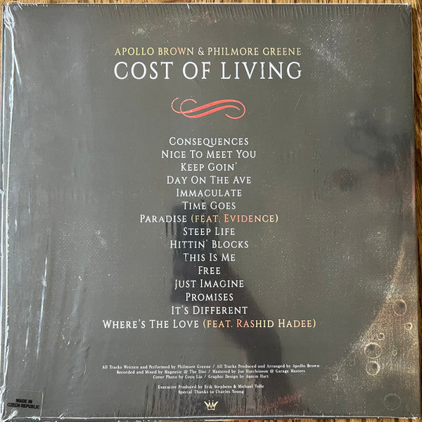 Cost Of Living | Mint (M) Mint (M) - HIP HOP/RAP *COLOR*
