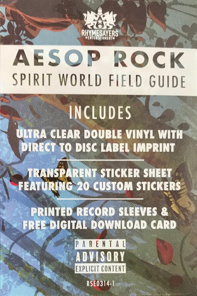 Spirit World Field Guide (ULTRA CLEAR VINYL) | Mint (M) Mint (M) - HIP HOP/RAP *SEALED/CLEAR*