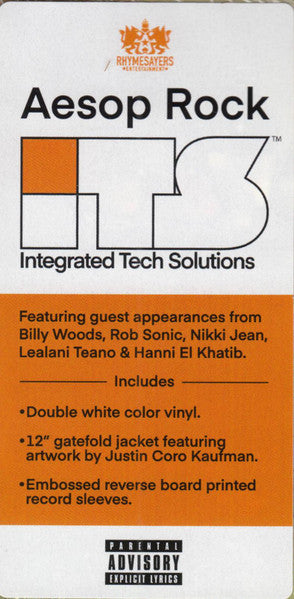 Integrated Tech Solutions (WHITE VINYL) | Mint (M) Mint (M) - HIP HOP/RAP *SEALED/COLOR*
