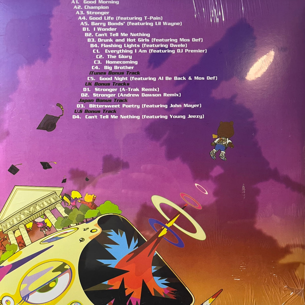 Kanye West - Graduation (VINYL 2xLP NON-GATEFOLD) | NEW Mint (M) Mint (M) - HIP HOP/RAP *SEALED/COLOR*