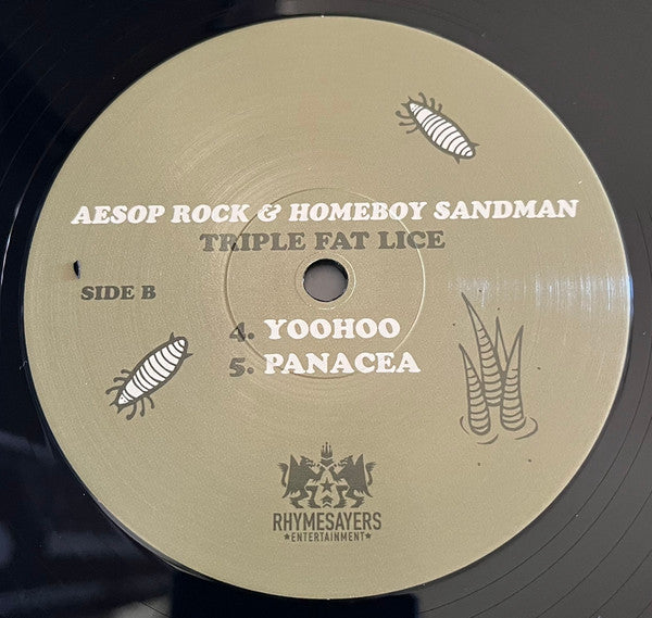 Aesop Rock & Homeboy Sandman - Triple Fat Lice | Mint (M) Mint (M) - HIP HOP/RAP *SEALED*