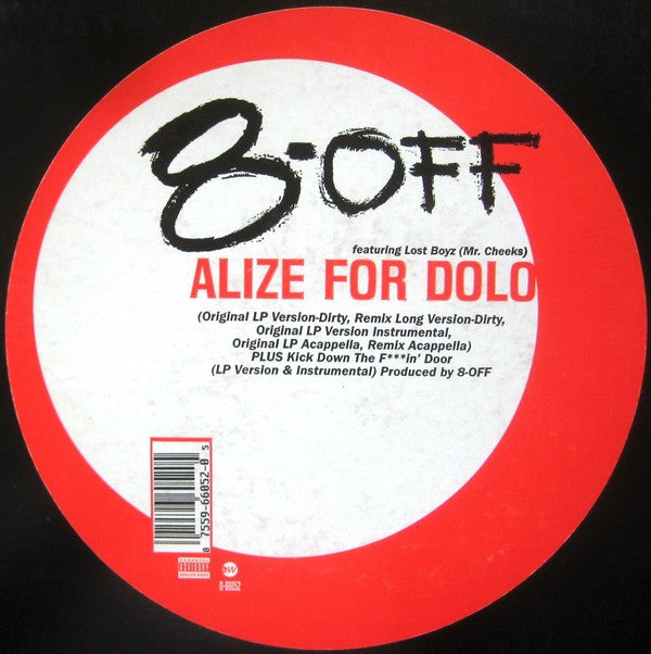 Alize For Dolo | Near Mint (NM) Near Mint (NM) - HIP HOP/RAP / USED *NEAR MINT*