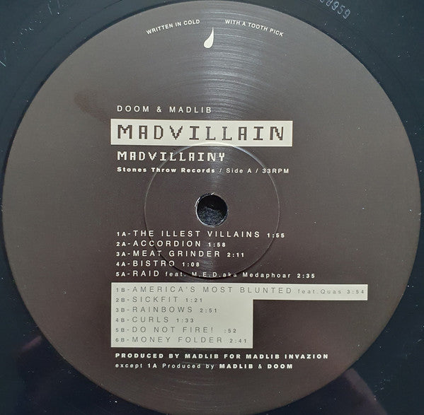 Madvillainy | Mint (M) Mint (M) - HIP HOP/RAP *SEALED*
