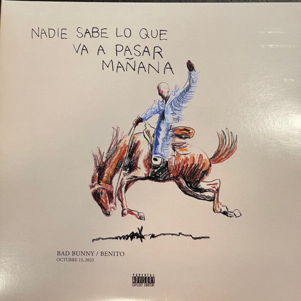 Nadie Sabe Lo Que Va A Pasar Mañana (BLUE VINYL) | Mint (M) Mint (M) - HIP HOP *SEALED/COLOR*