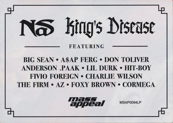 King's Disease *TTL EXCLUSIVE* | Mint (M) Mint (M)