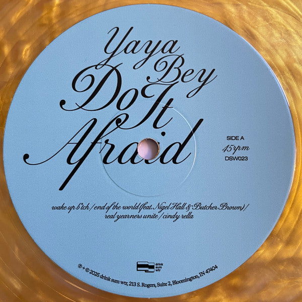 Do It Afraid (COLOR VINYL) | Mint (M) Mint (M) - HIP HOP *SEALED/COLOR*