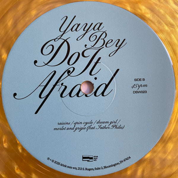 Do It Afraid (COLOR VINYL) | Mint (M) Mint (M) - HIP HOP *SEALED/COLOR*