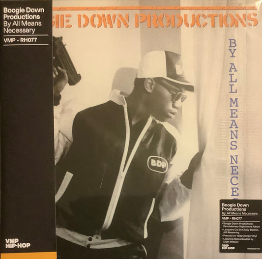 Boogie Down Productions By All Means Necessary LP Mint (M) Mint (M)