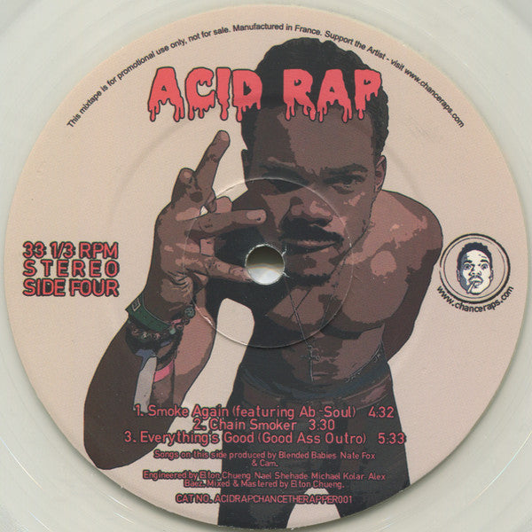 Chance The Rapper - Acid Rap (COLOR VINYL 2xLP) | NEW - HIP HOP *SEALED/COLOR*