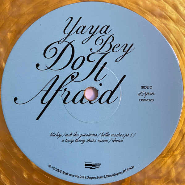 Do It Afraid (COLOR VINYL) | Mint (M) Mint (M) - HIP HOP *SEALED/COLOR*