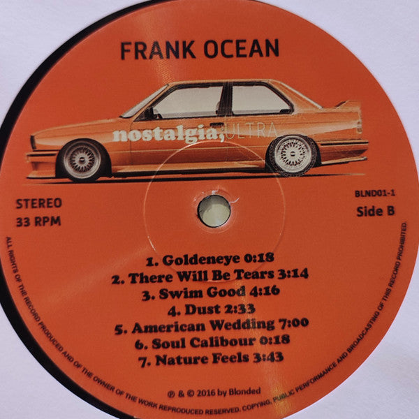 nostalgia, ULTRA. (VINYL - UNOFFICIAL) | Mint (M) Mint (M) - HIP HOP *SEALED/COLOR*