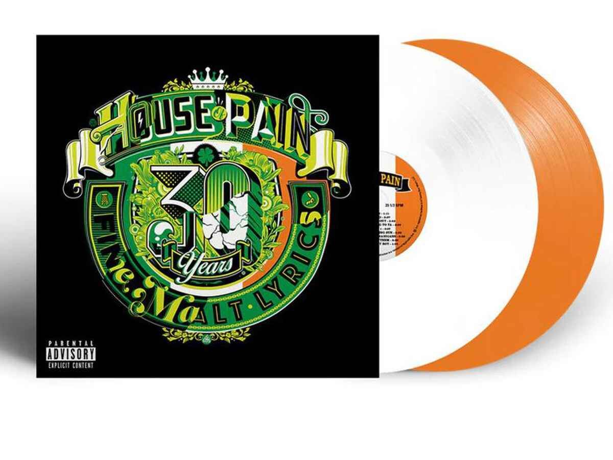 House of Pain: Fine Malt Lyrics (IEX | ORANGE + WHITE VINYL) | Mint (M) Mint (M) - HIP HOP *SEALED/COLOR*