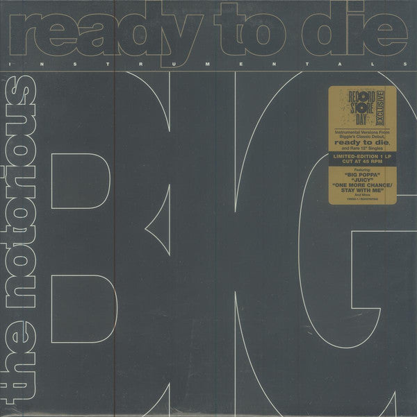 Ready to Die Instrumentals | Mint (M) Mint (M)