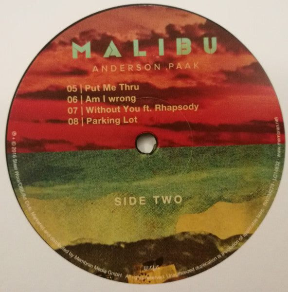 Malibu (VINYL - IMPORT) | Mint (M) Mint (M)