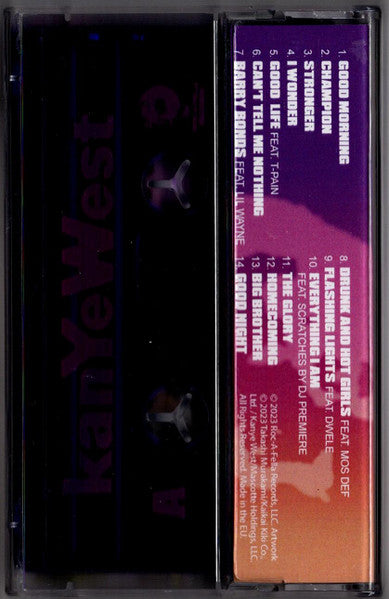 Graduation (CASSETTE - UNOFFICIAL) | Mint (M) Mint (M) - HIP HOP *SEALED*