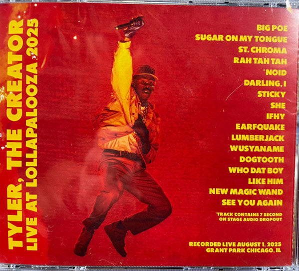 Live At Lollapalooza 2025 (UNOFFICIAL CD) | Mint (M) Mint (M) - HIP HOP *SEALED*