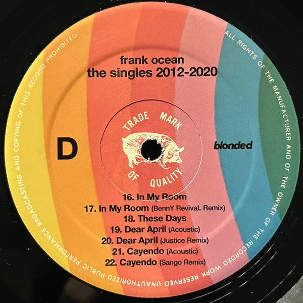 The Singles 2012-2020 (2xVINYL) | Mint (M) Mint (M) - HIP HOP *SEALED*
