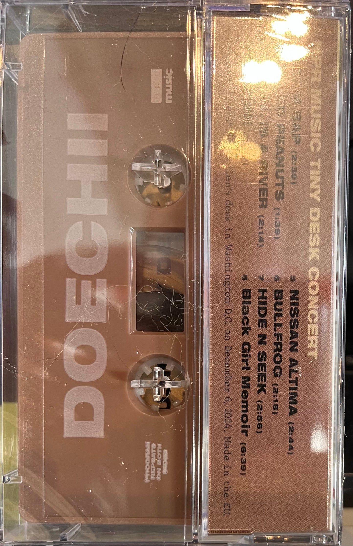 NPR Music Tiny Desk Concert (CASSETTE - UNOFFICIAL) | Mint (M) Mint (M) - HIP HOP *SEALED*