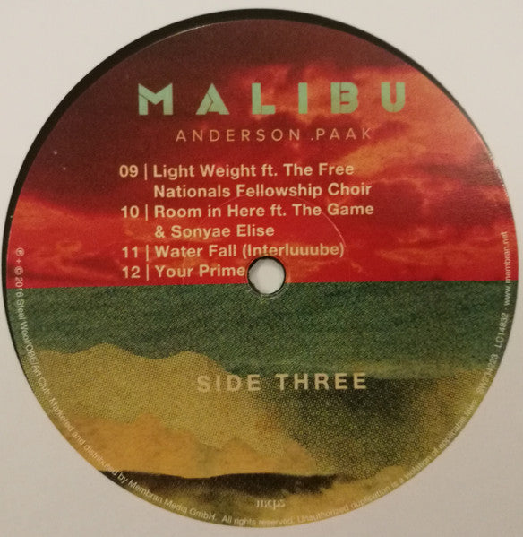 Malibu (VINYL - IMPORT) | Mint (M) Mint (M)