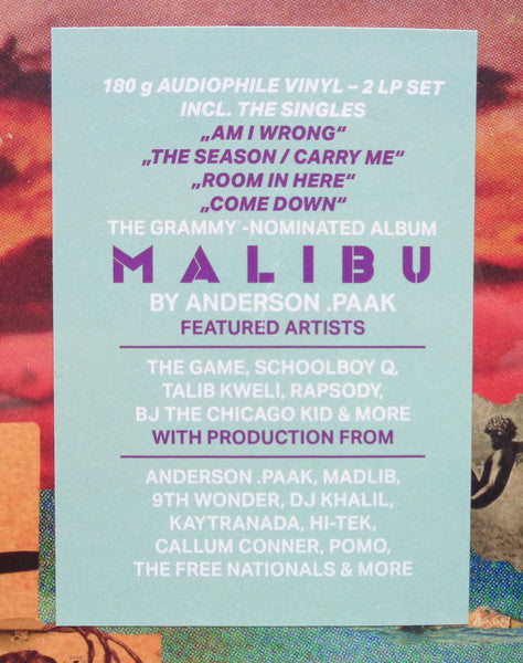 Malibu (VINYL - IMPORT) | Mint (M) Mint (M)