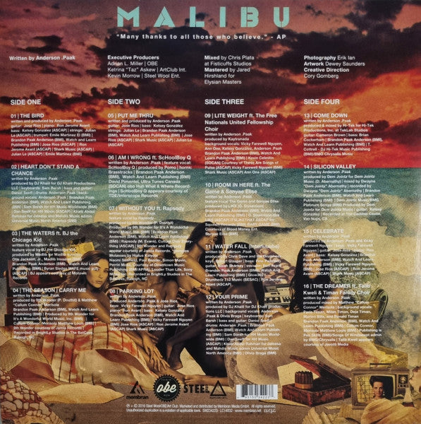 Malibu (VINYL - IMPORT) | Mint (M) Mint (M)