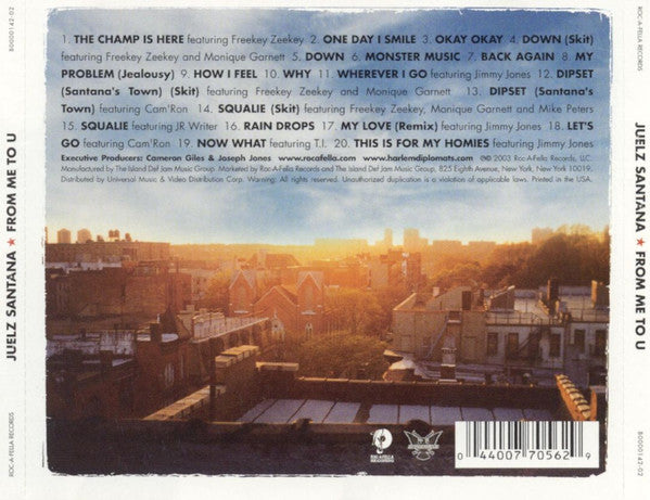 From Me To U (CD) | Excellent (EX) Near Mint (NM) - HIP HOP / USED *EXCELLENT*