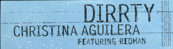 Christina Aguilera - Dirrty (VINYL) | Near Mint (NM) Excellent (EX) - HIP HOP / USED *NEAR MINT*