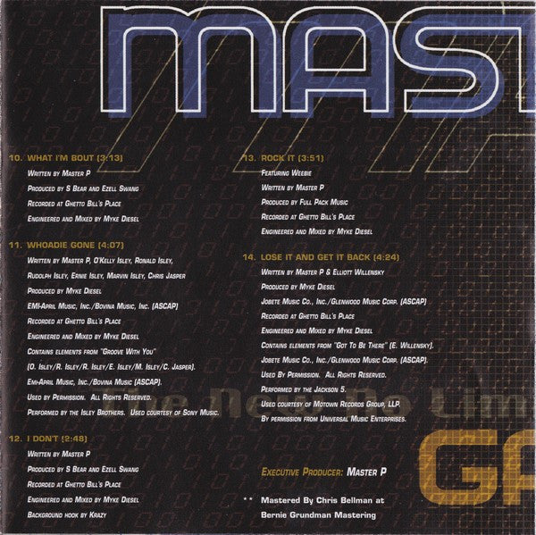 Game Face (CD) | Near Mint (NM) Near Mint (NM) - HIP HOP / USED *NEAR MINT*