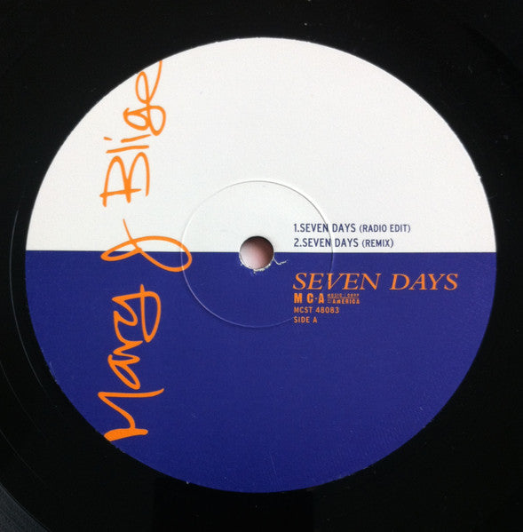 Seven Days | Very Good Plus (VG+) Very Good Plus (VG+) - HIP HOP / USED *VERY GOOD+*