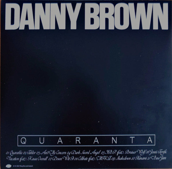 Danny Brown (2) - Quaranta | Mint (M) Mint (M) - HIP HOP