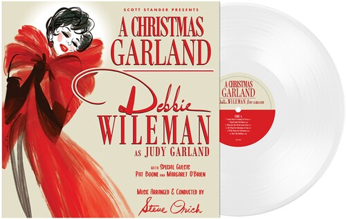 (PRE-ORDER 12/19/2025) A Christmas Garland Debbie Wileman as Judy Garland (Colored Vinyl, White) | - HOLIDAY *NEW/COLOR*
