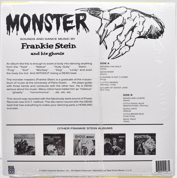 Introducing Frankie Stein And His Ghouls (COKE CLEAR + YELLOW STREAKS VINYL) | Mint (M) Mint (M)