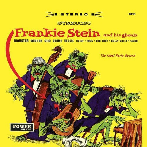 Introducing Frankie Stein And His Ghouls (COKE CLEAR + YELLOW STREAKS VINYL) | Mint (M) Mint (M)