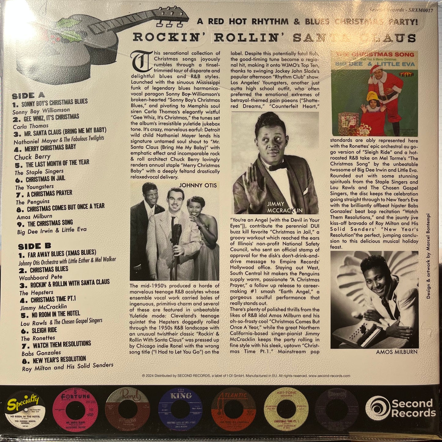 ROCKIN' ROLLIN' SANTA CLAUS (VINYL) | Mint (M) Mint (M) - HOLIDAY *NEW*