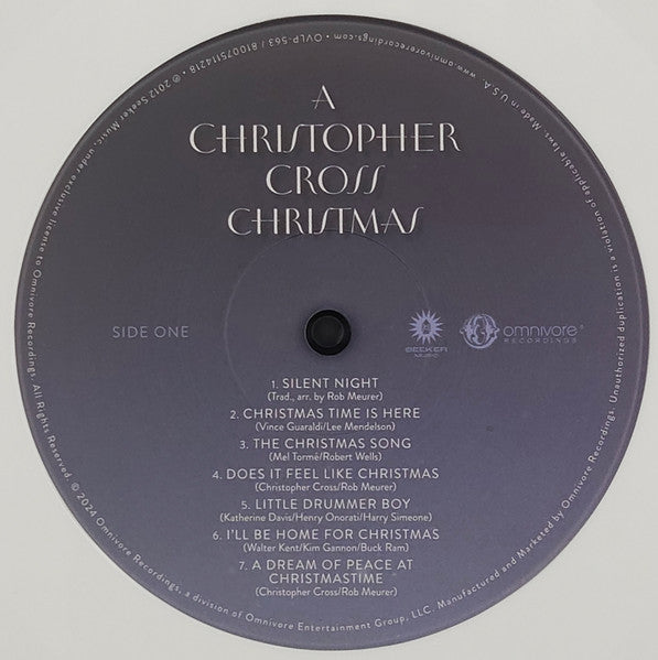 A Christopher Cross Christmas (RSD BLACK FRIDAY VINYL) | Mint (M) Mint (M) - HOLIDAY *SEALED/COLOR*
