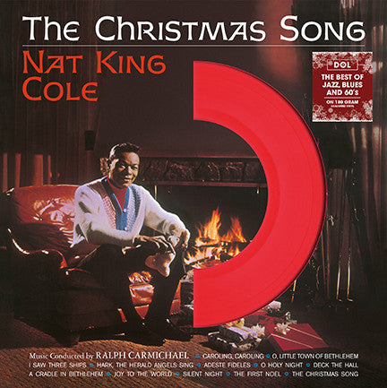 NAT KING COLE - The Christmas Song - Red Vinyl | Mint (M) Mint (M) - HOLIDAY *SEALED/COLOR*