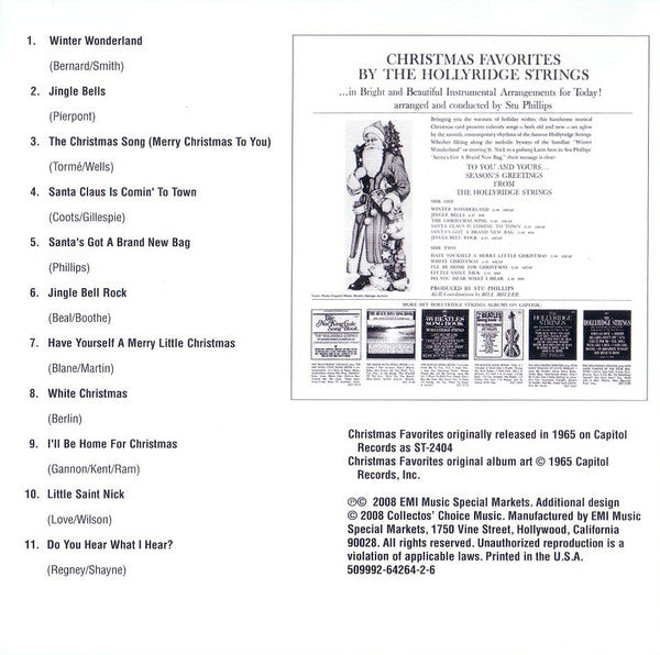 Christmas Favorites *CD* | Mint (M) Mint (M)