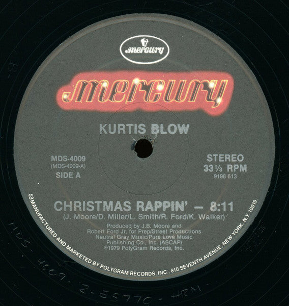 Christmas Rappin' (VINYL) | Mint (M) Near Mint (NM or M-) - HOLIDAY *SEALED*
