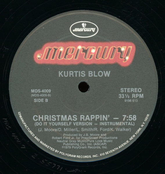 Christmas Rappin' (VINYL) | Mint (M) Near Mint (NM or M-) - HOLIDAY *SEALED*
