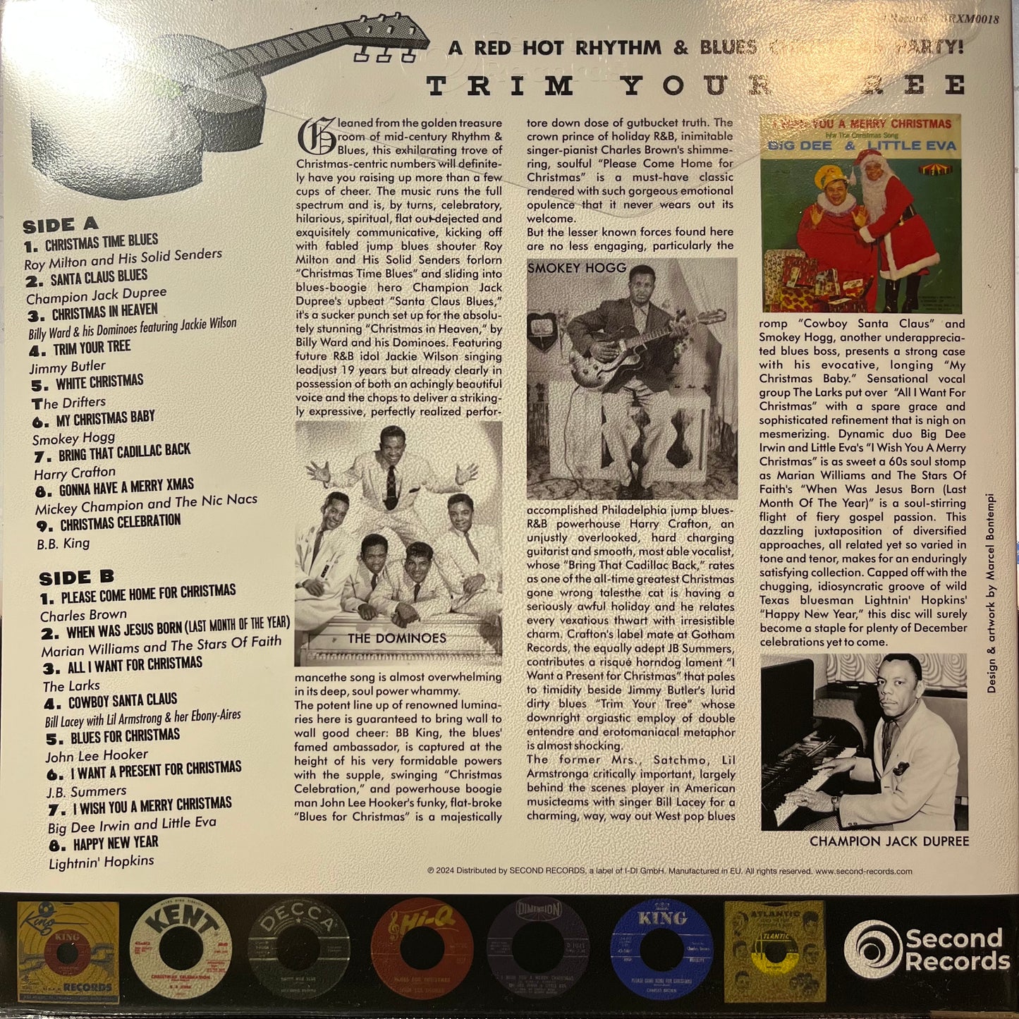 TRIM YOUR TREE (PINK VINYL) | Mint (M) Mint (M) - HOLIDAY/SOUL *NEW/COLOR*