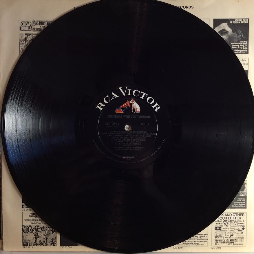 Christmas With Eddy Arnold (VINYL) | Excellent+ (EX+) Excellent+ (EX+) - HOLIDAY / USED *EXCELLENT+*
