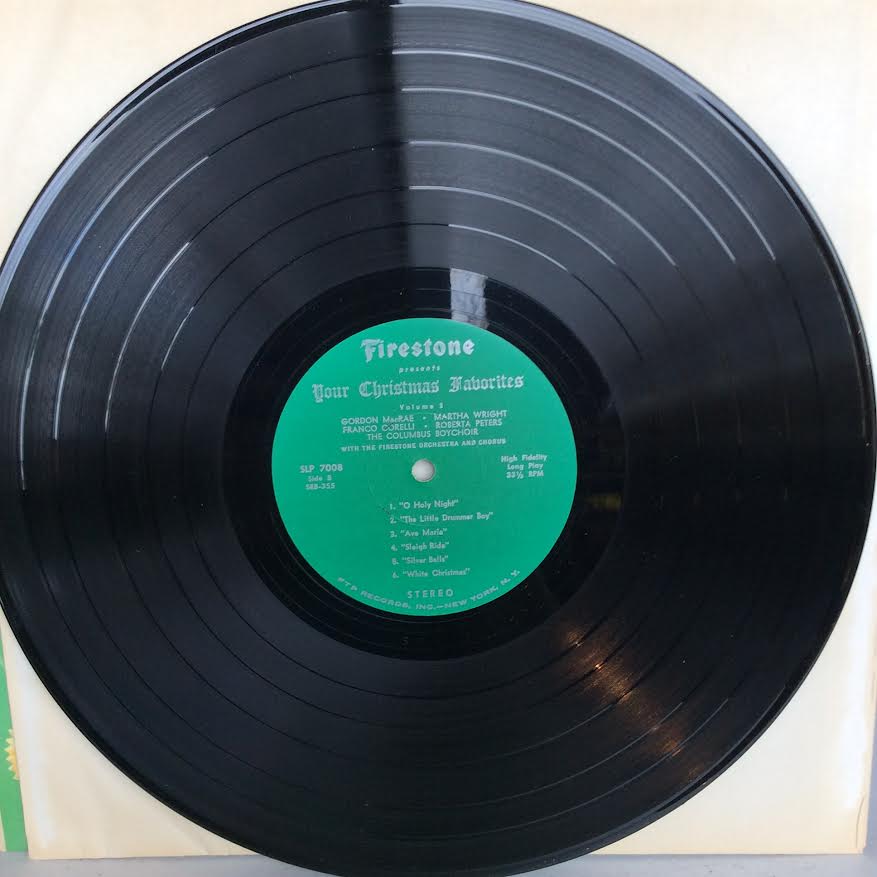 Firestone Presents Your Christmas Favorites Volume 3 (VINYL) | Excellent (EX) Near Mint (NM) - HOLIDAY / USED *EXCELLENT*