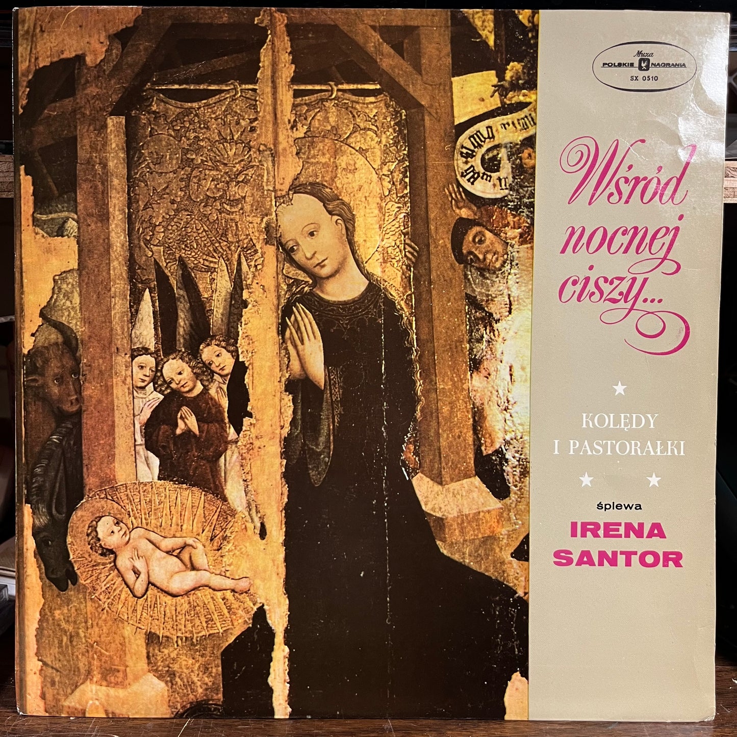 Wśród Nocnej Ciszy... Kolędy I Pastorałki Śpiewa Irena Santor (POLISH VINYL) | Excellent (EX) Near Mint (NM) - HOLIDAY / USED *EXCELLENT*