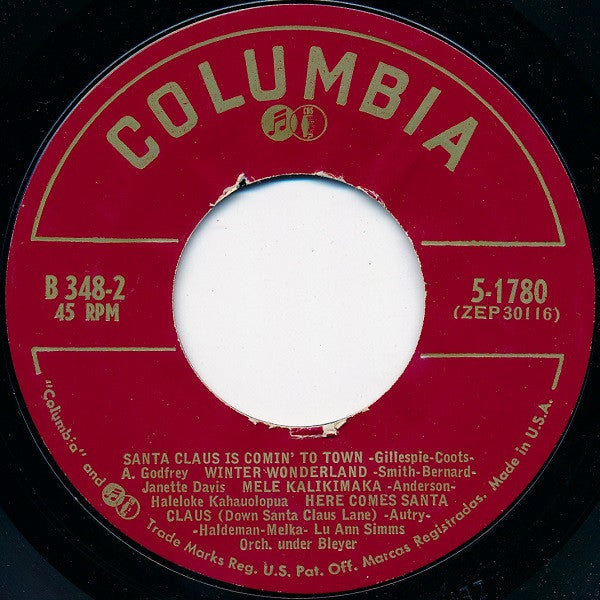 Christmas With Arthur Godfrey And All The Little Godfreys *7" BOX* | Excellent (EX) Excellent (EX)