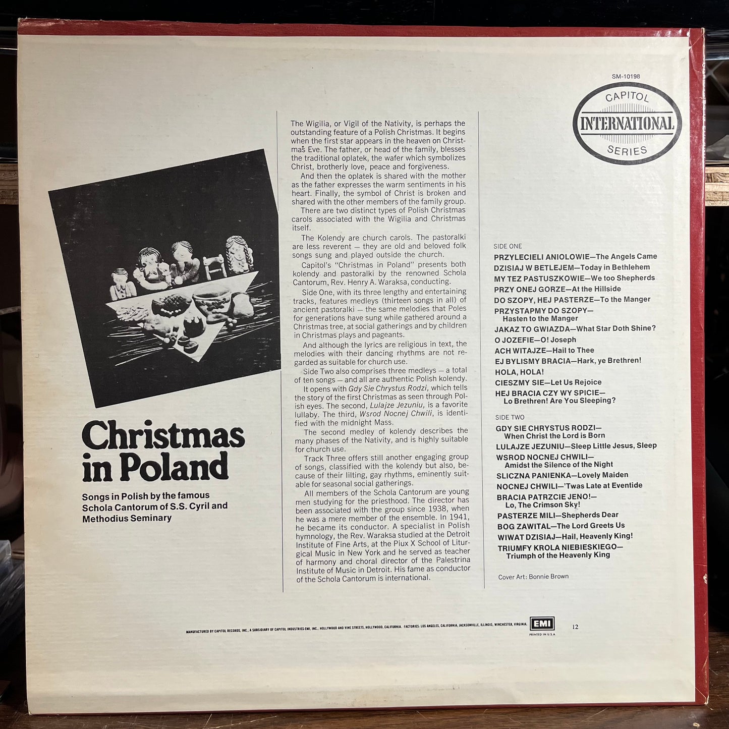 Christmas In Poland (VINYL) | Near Mint- (NM-) Very Good Plus Plus (VG++) - HOLIDAY / USED *NEAR MINT-*